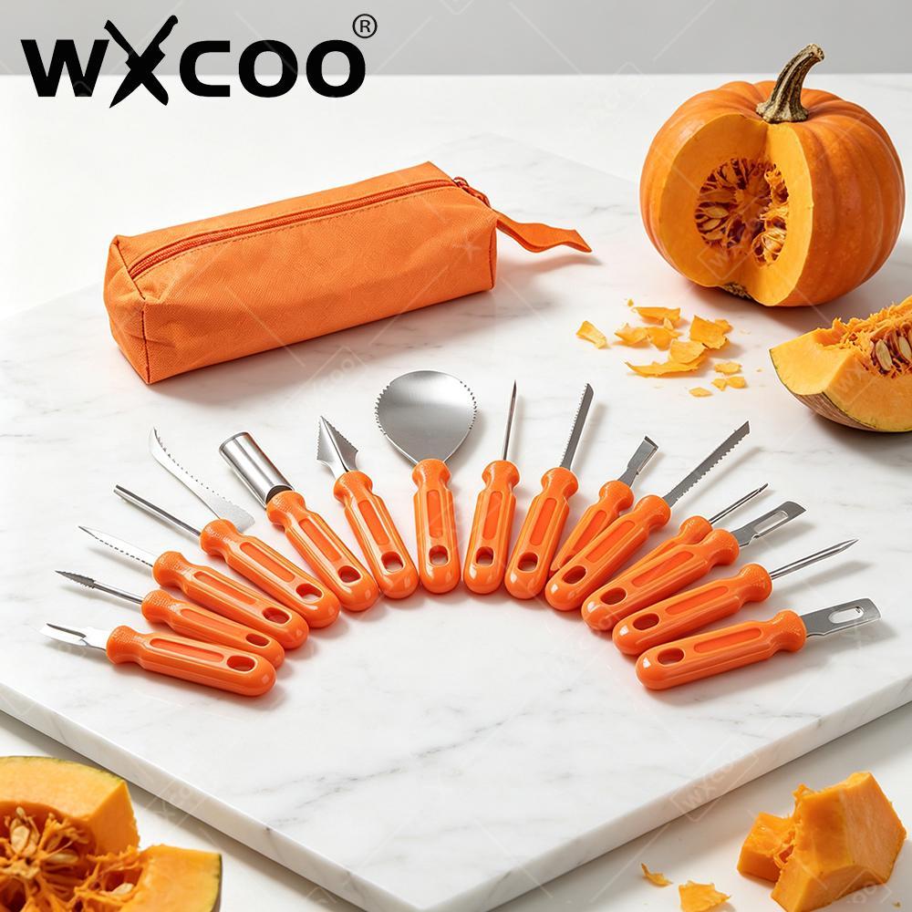 Pumpkin Lantern Halloween - Conjunto de Ferramentas para Esculpir Abóboras