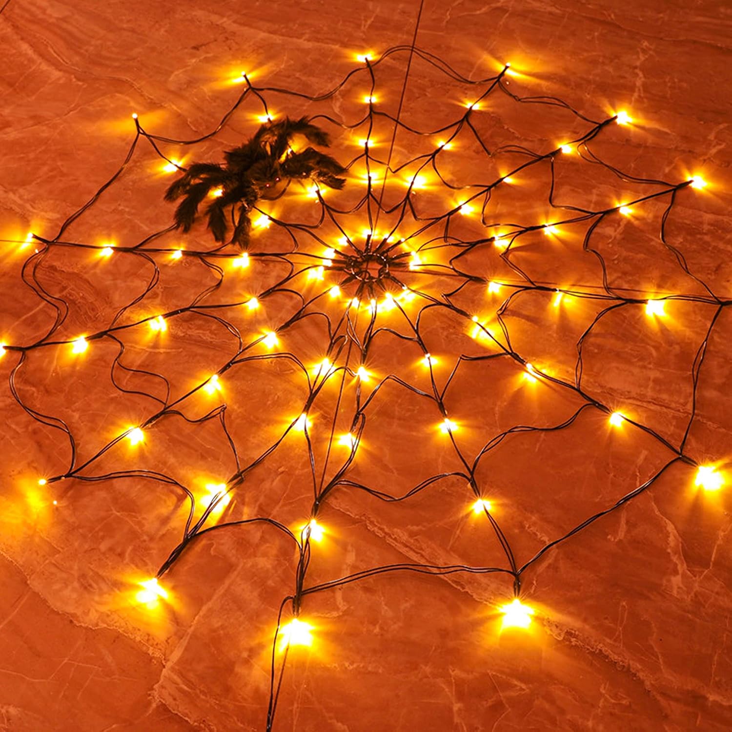 Halloween Led String Lights Orange - 1-4PCS Luzes de Cordão LED de
