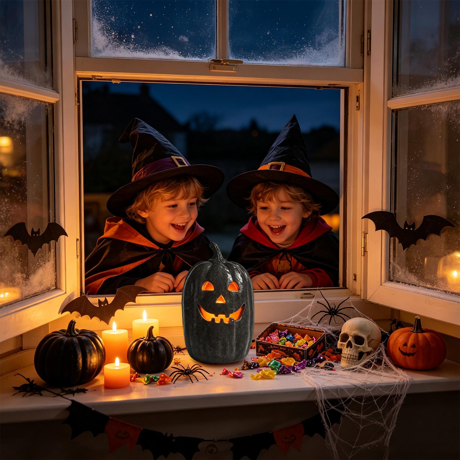 Artesanato de Abóboras de Hall - Pumpkin Lantern Halloween avaliação e preço