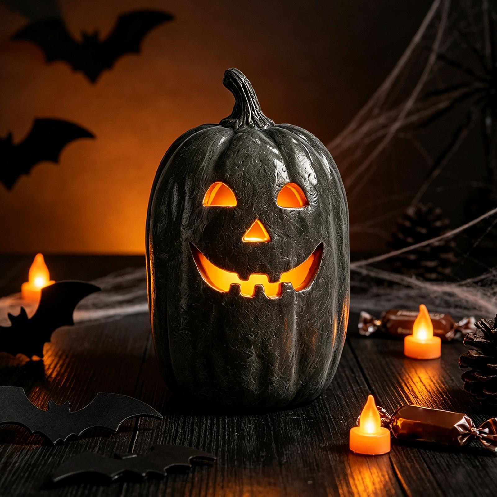 Lanterna de Abóbora de Hallowe - Pumpkin Lantern Halloween avaliação e preço