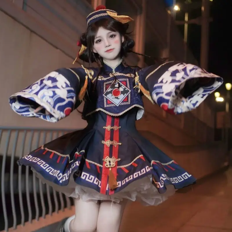 Lolita estilo chinês doce vest - Halloween Costume Kids avaliação e preço