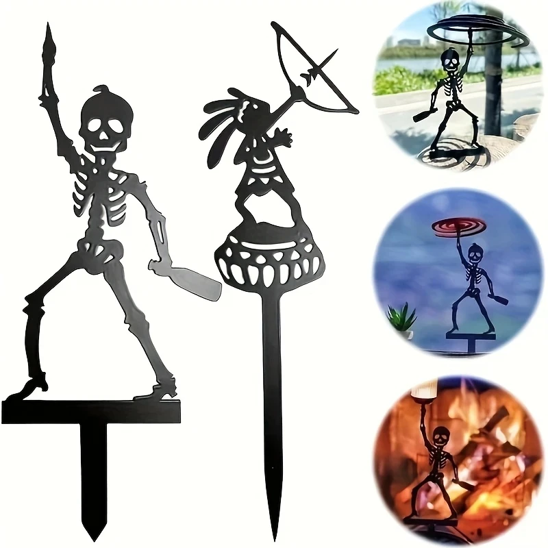 Suporte de Arqueria Metálico P - Halloween Skeleton Decoration avaliação e preço