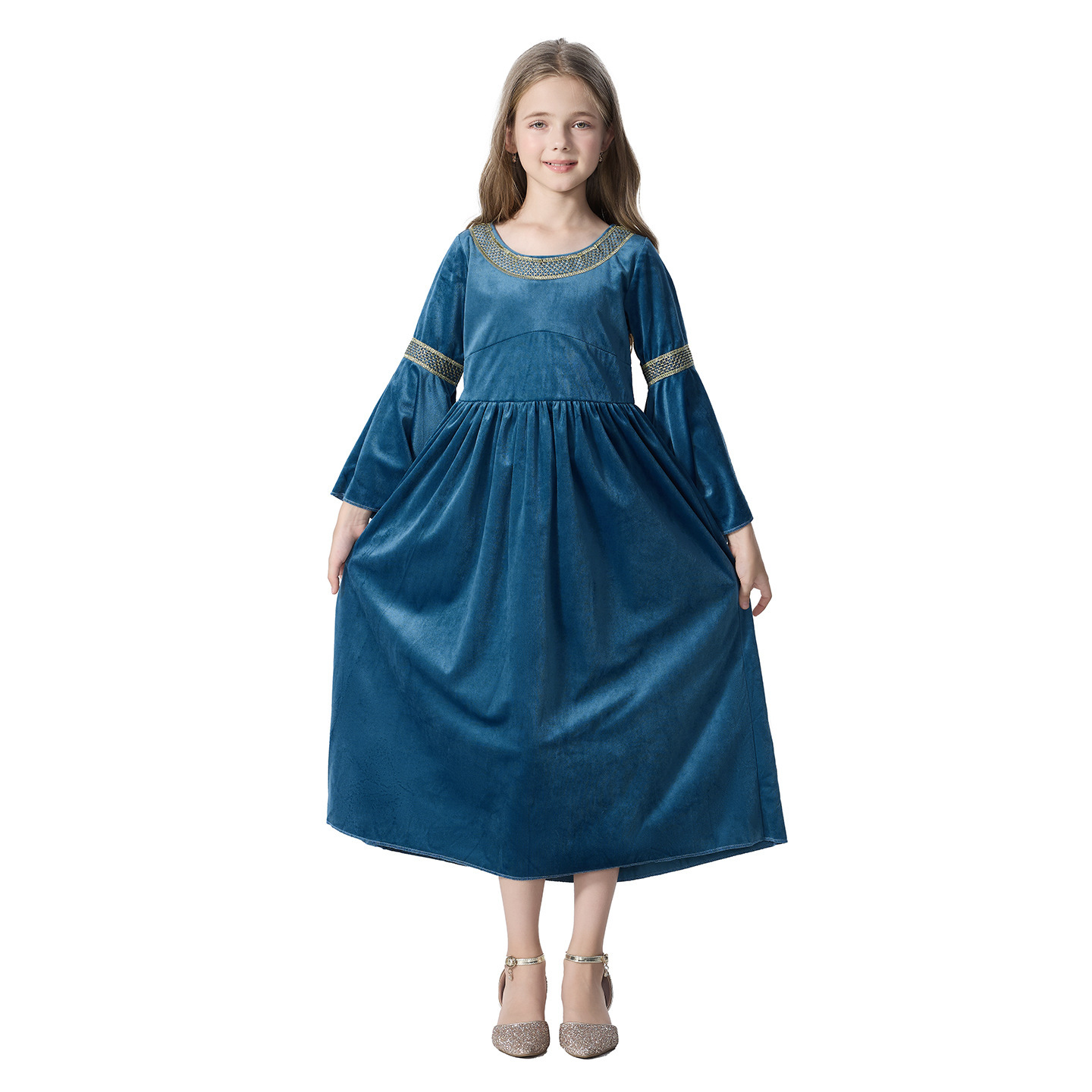 Vestido de princesa medieval p - Halloween Costume Adult avaliação e preço