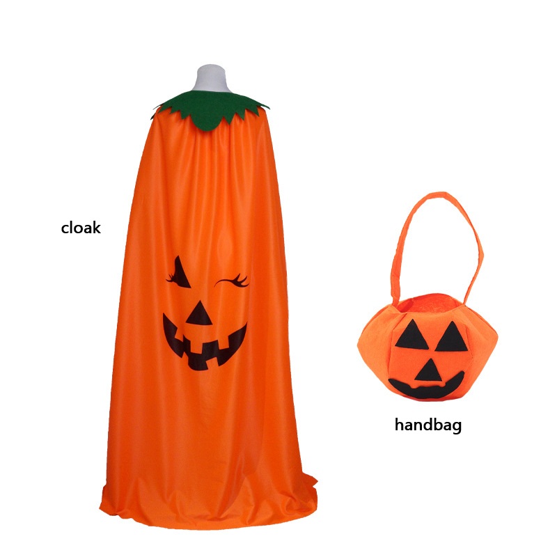 Conjunto de capa de fantasia d - Pumpkin Lantern Halloween avaliação e preço