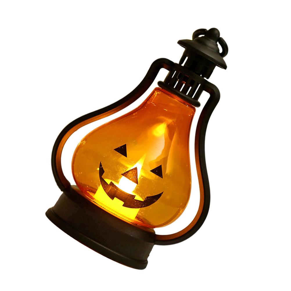 Decoração de Quarto de Hallowe - Halloween Pumpkin Decor Led avaliação e preço