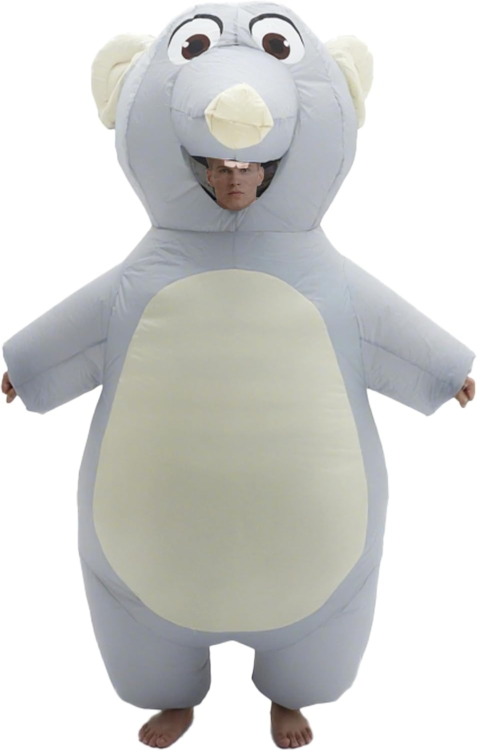 Fantasia de Rato Inflável para - Halloween Costume Adult avaliação e preço