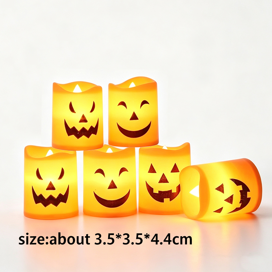 Lâmpada LED em Forma de Abóbor - Pumpkin Lantern Halloween avaliação e preço